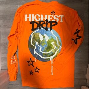 Fashion Nova Bright Orange Top